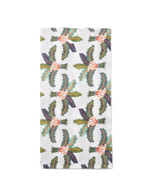 Large Napkins Set Of 2Palms in Linen