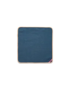 Large Napkins Set Of 2Rainbow Navy in Linen