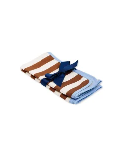 Large Napkins Set Of 2Riviera Cioccolato in Linen