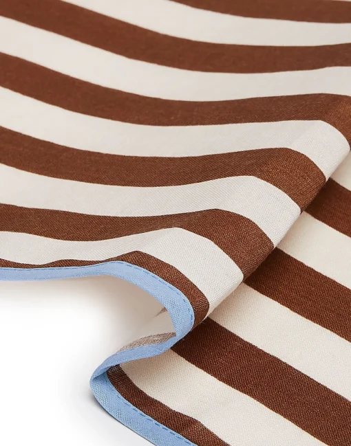 Large Napkins Set Of 2Riviera Cioccolato in Linen