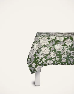 Large TableclothLilium Avorio in Linen