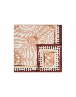 Large TableclothTudor Pink in Linen