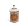 Lidded MugSunrays Multicolor in Porcelain