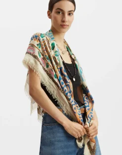 Light ScarfEve Ecru in Wool Modal