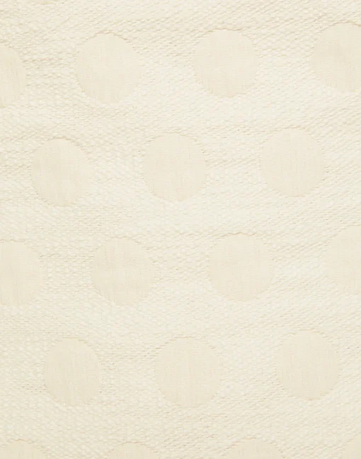 Loose PantsCreamy in Jacquard