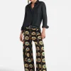 Loose PantsDaisychain Black in Compact Jersey