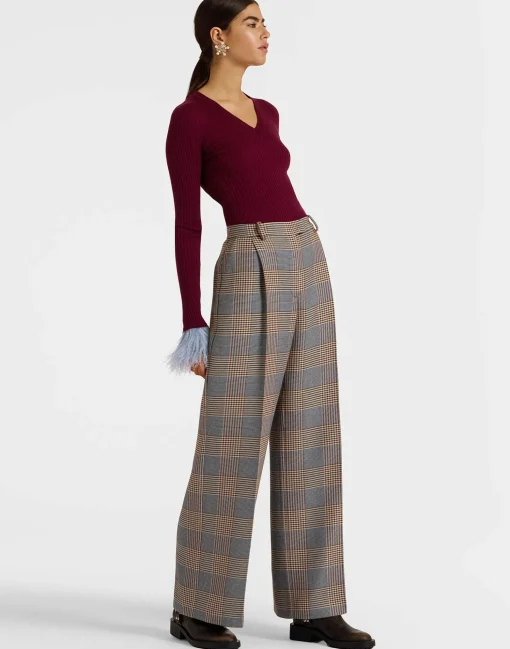 Loose PantsMoors Multicolor in Viscose Tailoring