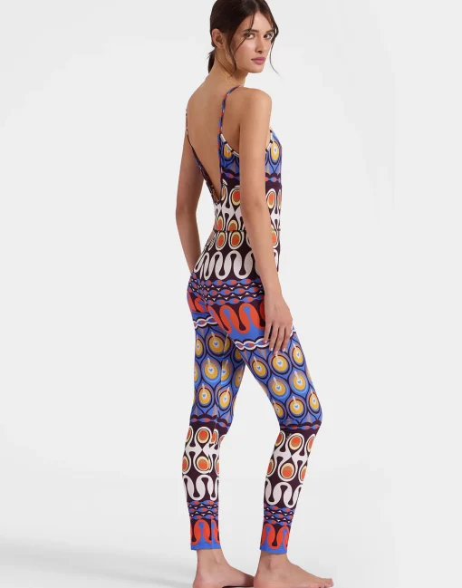 Magica CatsuitRio Chocolate in Jersey Stretch