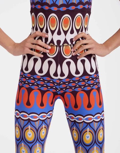 Magica CatsuitRio Chocolate in Jersey Stretch