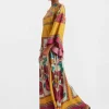 Magnifico DressZodiac Placée Marigold in Silk Twill