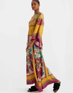 Magnifico DressZodiac Placée Marigold in Silk Twill