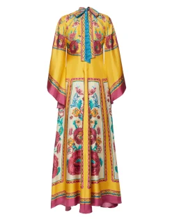 Magnifico DressZodiac Placée Marigold in Silk Twill