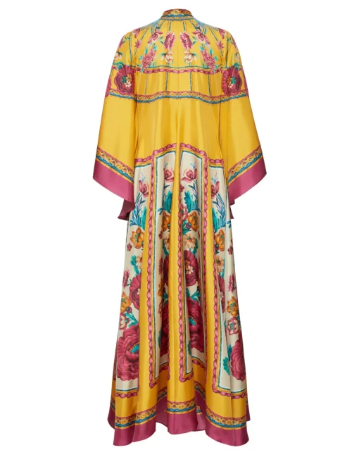 Magnifico DressZodiac Placée Marigold in Silk Twill