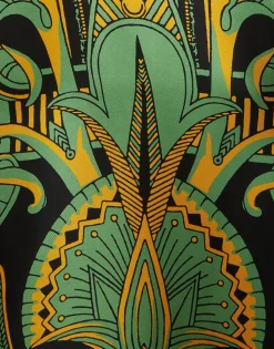 Magnifico Midi DressThe Nile Placée Black in Silk Twill