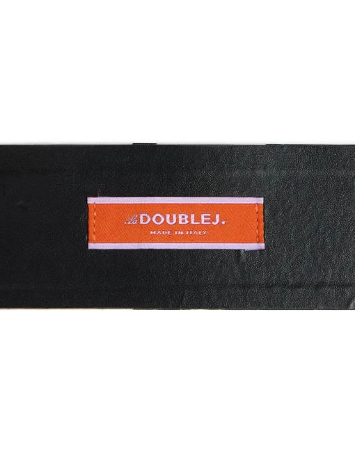 Medium BeltMarea Black & White in Light Faille