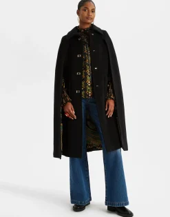 Milano CapeBlack in Wool