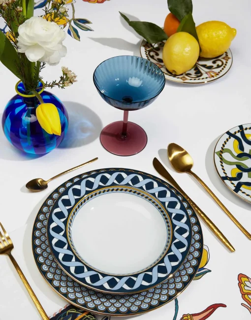 Mini Ciccio VaseBlue/Acquamarine in Glass