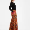 Palazzo PantsBotticelli Rust in Velvet Stretch