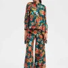 Palazzo PantsHottie Emerald in Silk Twill