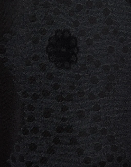 Palazzo PantsPortal Laser Black in Viscose Satin Stretch