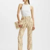 24/7 PantsPrimavera Cream in Tweed