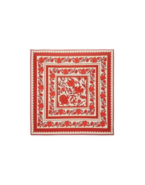 PareoDragonflower Placée Red in Silk Voile