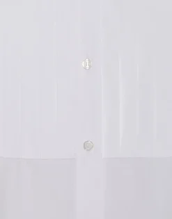 Peggy ShirtSolid White in Tailor Poplin