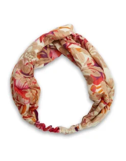 Pinup HeadbandHottie Cream in Embroidered Organza