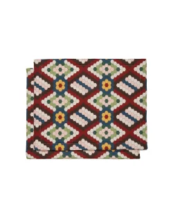 Placemat Set Of 2Honeycomb Tiles in Linen