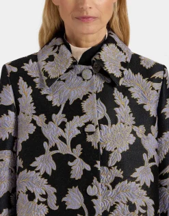 Precious CoatLark Black in Jacquard