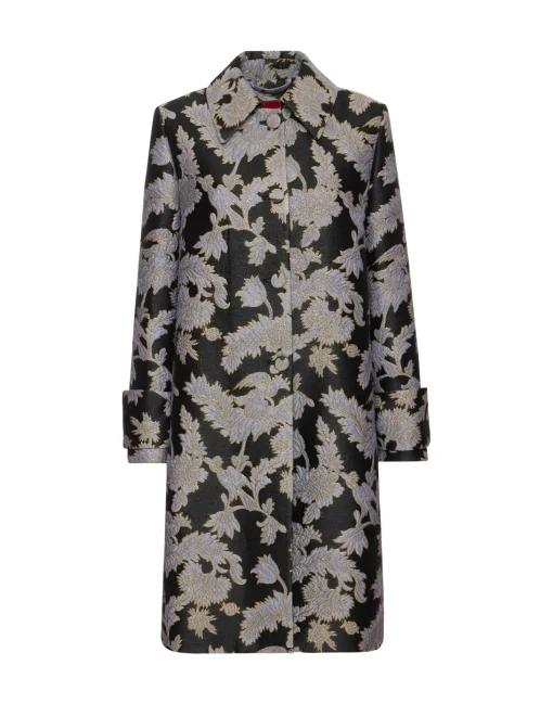 Precious CoatLark Black in Jacquard