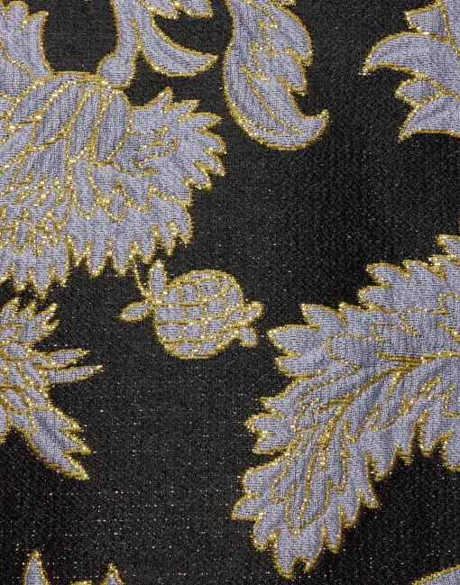 Precious CoatLark Black in Jacquard
