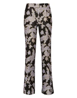 Saturday Night PantsLark Black in Jacquard