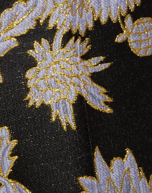 Saturday Night PantsLark Black in Jacquard