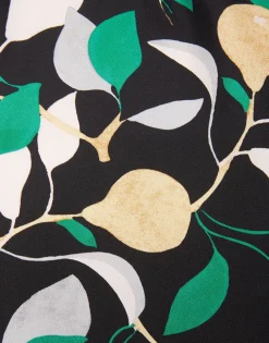 Silk RobeOrchard in Twill Silk