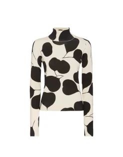 Silky TurtleneckLunaria Light Pink in Silk & Wool