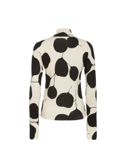 Silky TurtleneckLunaria Light Pink in Silk & Wool