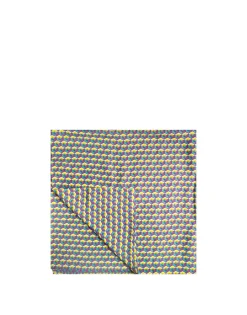 Small TableclothCubi Giallo/Fucsia in Linen