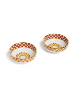 Snack Bowl Set Of 2Apollo Brick in Porcelain