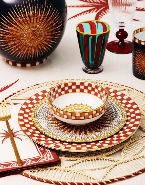 Snack Bowl Set Of 2Apollo Brick in Porcelain