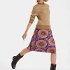 Sporty Pencil DressSovereign Purple in Silk Twill