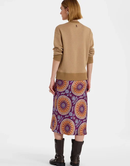 Sporty Pencil DressSovereign Purple in Silk Twill