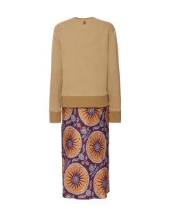 Sporty Pencil DressSovereign Purple in Silk Twill
