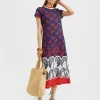 Sporty Swing DressPalmetto Placée in Cotton Jersey