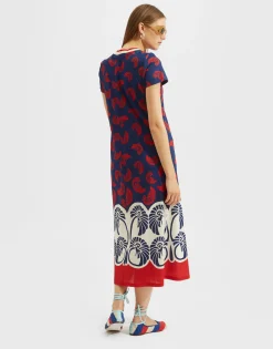 Sporty Swing DressPalmetto Placée in Cotton Jersey