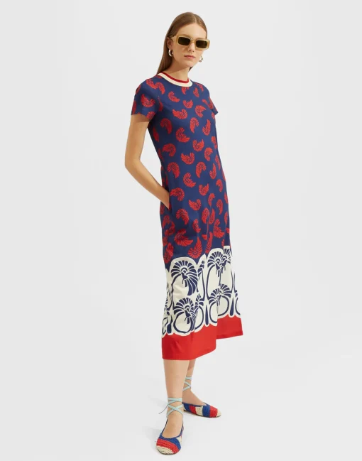 Sporty Swing DressPalmetto Placée in Cotton Jersey