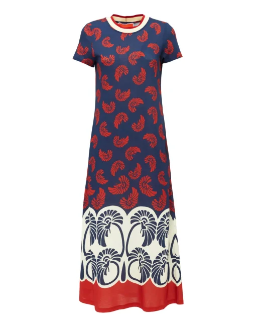 Sporty Swing DressPalmetto Placée in Cotton Jersey