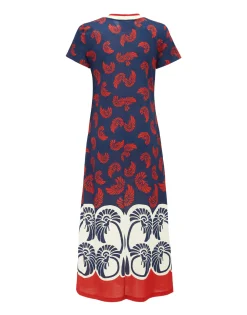 Sporty Swing DressPalmetto Placée in Cotton Jersey