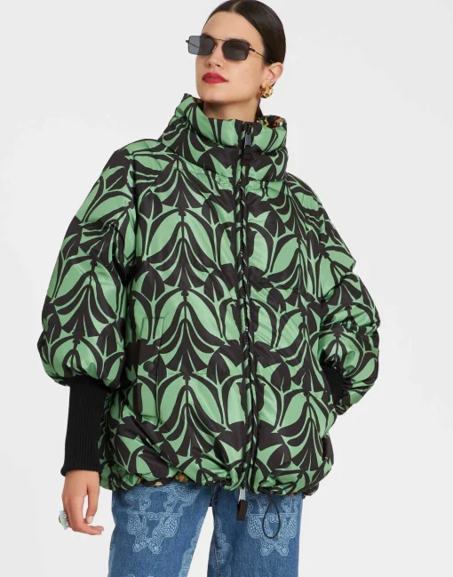 St. Moritz JacketPapyrus Green in Light Faille