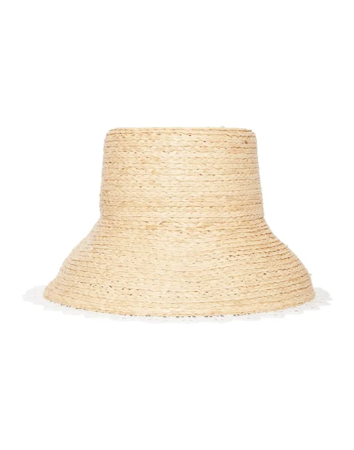 The Ombra HatSolid Ivory in Raffia